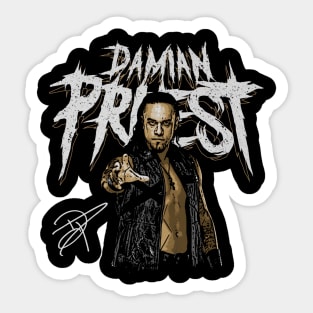 Damian Priest Pose Sticker